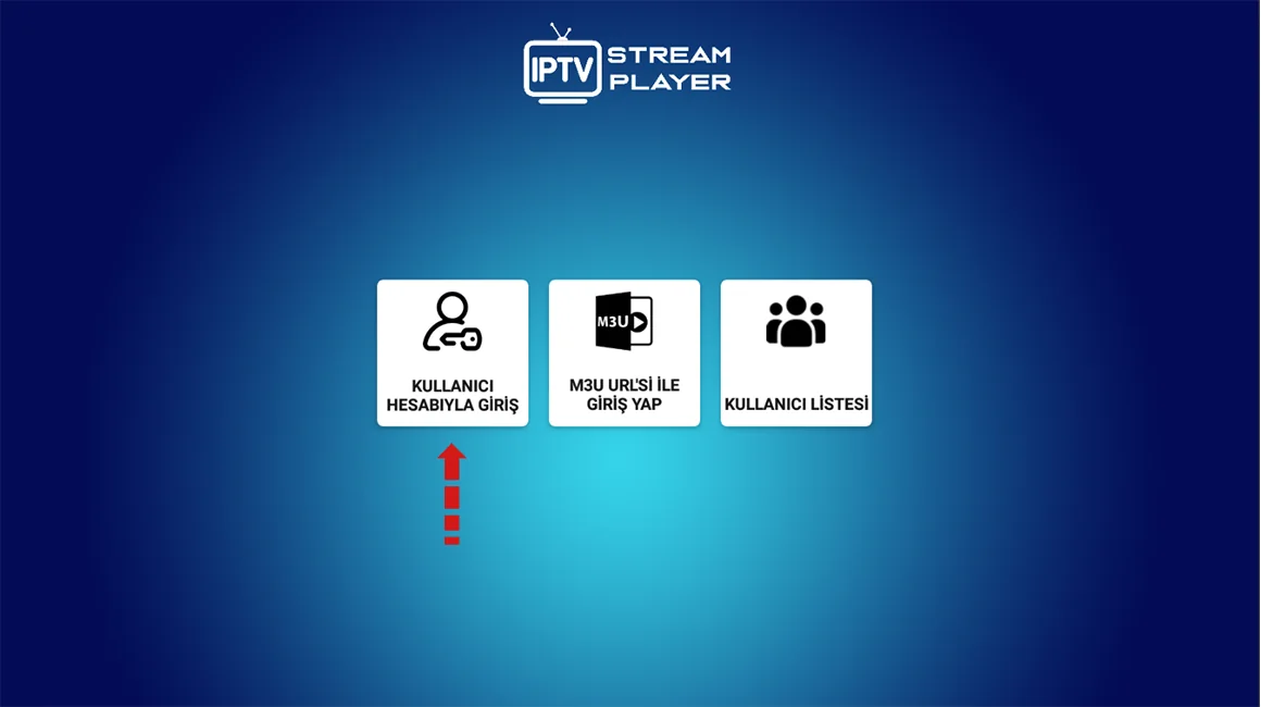 Iptv Stream Player kurulum ekranı 2