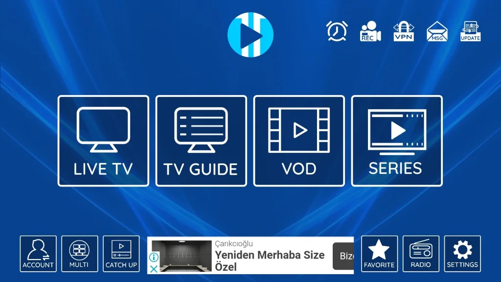Xciptv Player kurulum ekranı 3