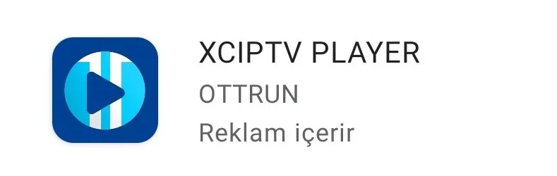 Xciptv Player kurulum ekranı 1