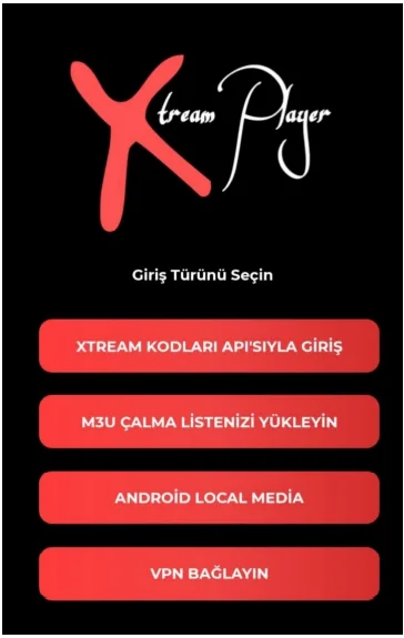 Xtream Player kurulum ekranı 3